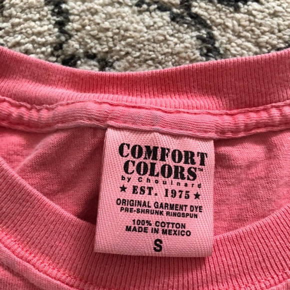 COMFORT COLORS crop short sleeve tee S - Picture 4 of 7
